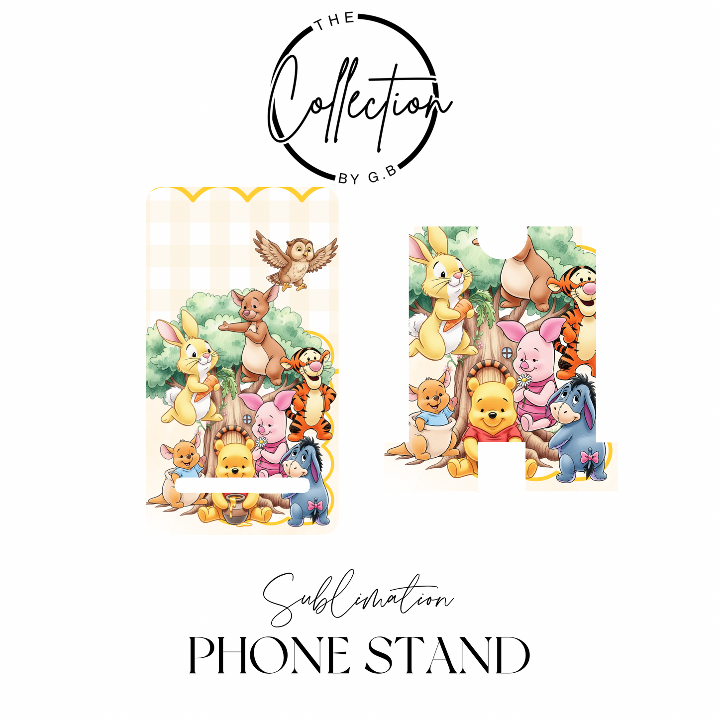 MDF Phone Stands | Sublimation Printed | Ready to Use | Design 5