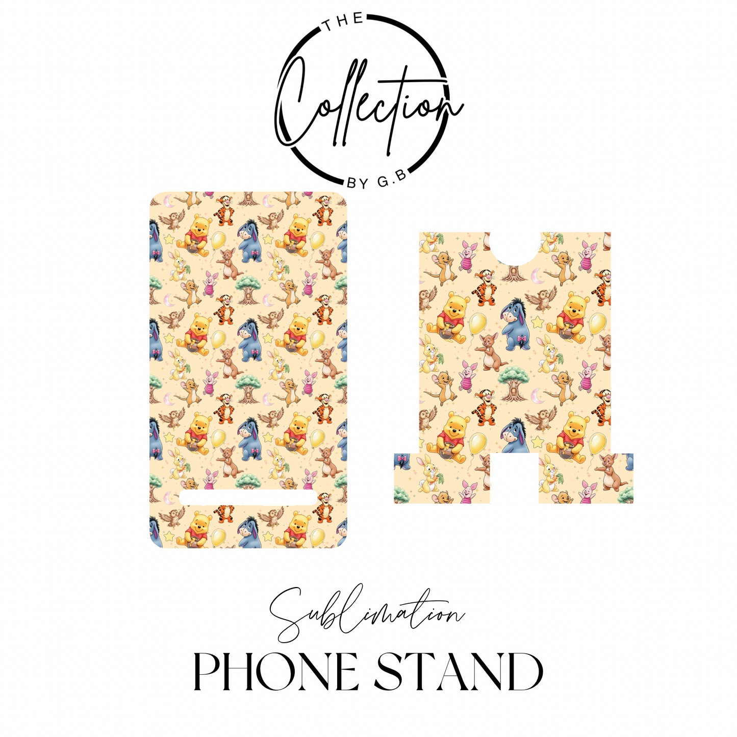 MDF Phone Stands | Sublimation Printed | Ready to Use | Design 4