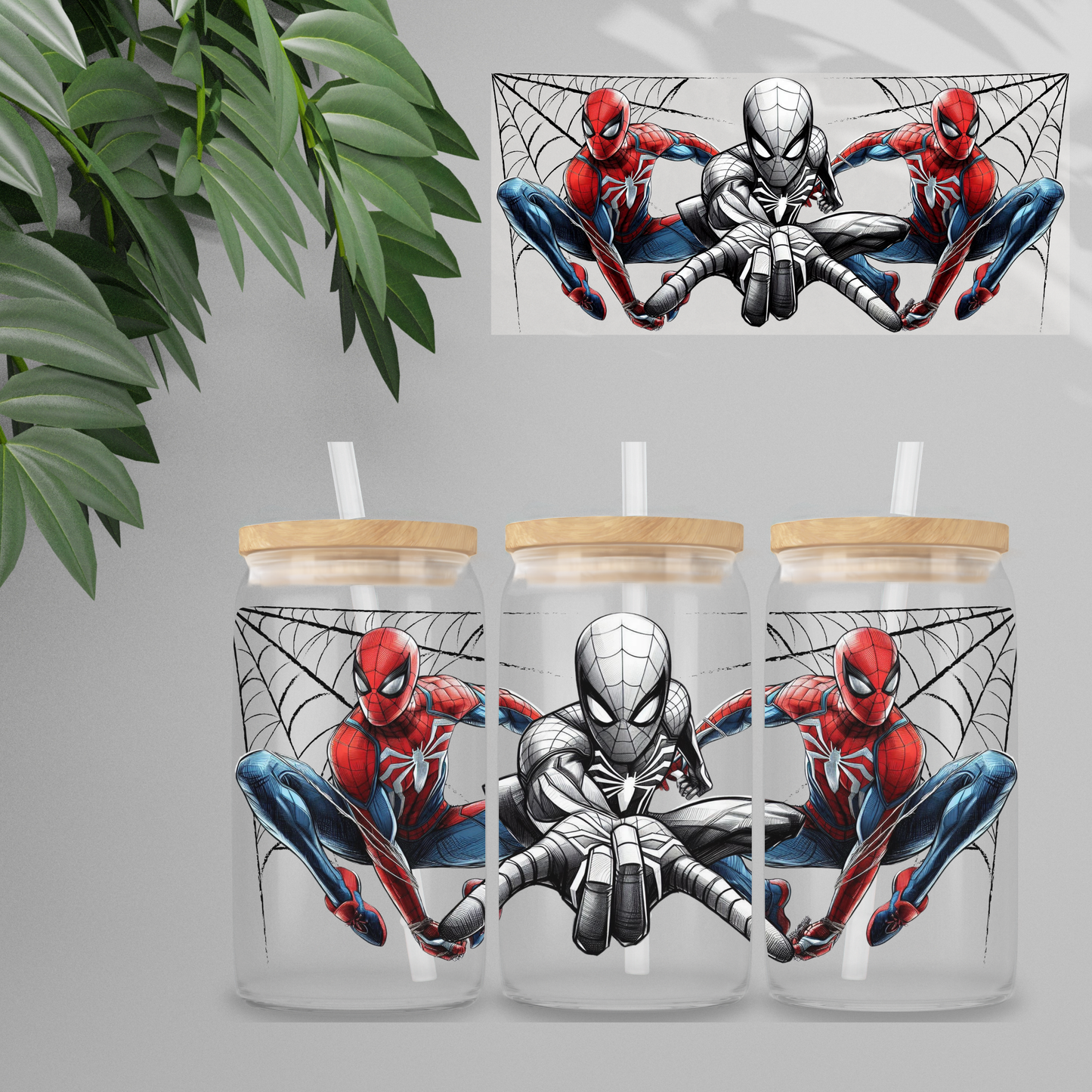 Double Sided UVDTF Wrap | 16oz Tumbler Transfer | 24cm x 11cm | characters 8