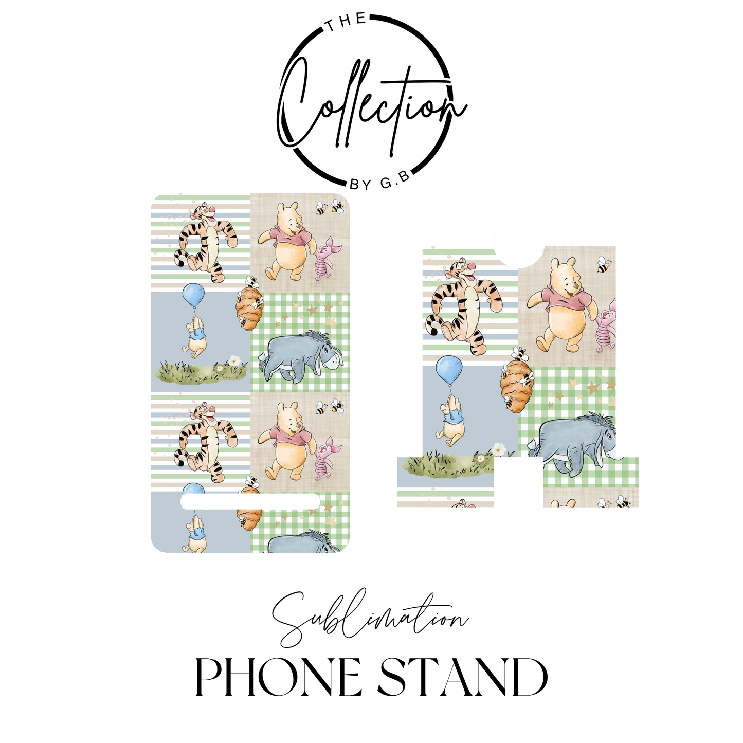 MDF Phone Stands | Sublimation Printed | Ready to Use | Design 72