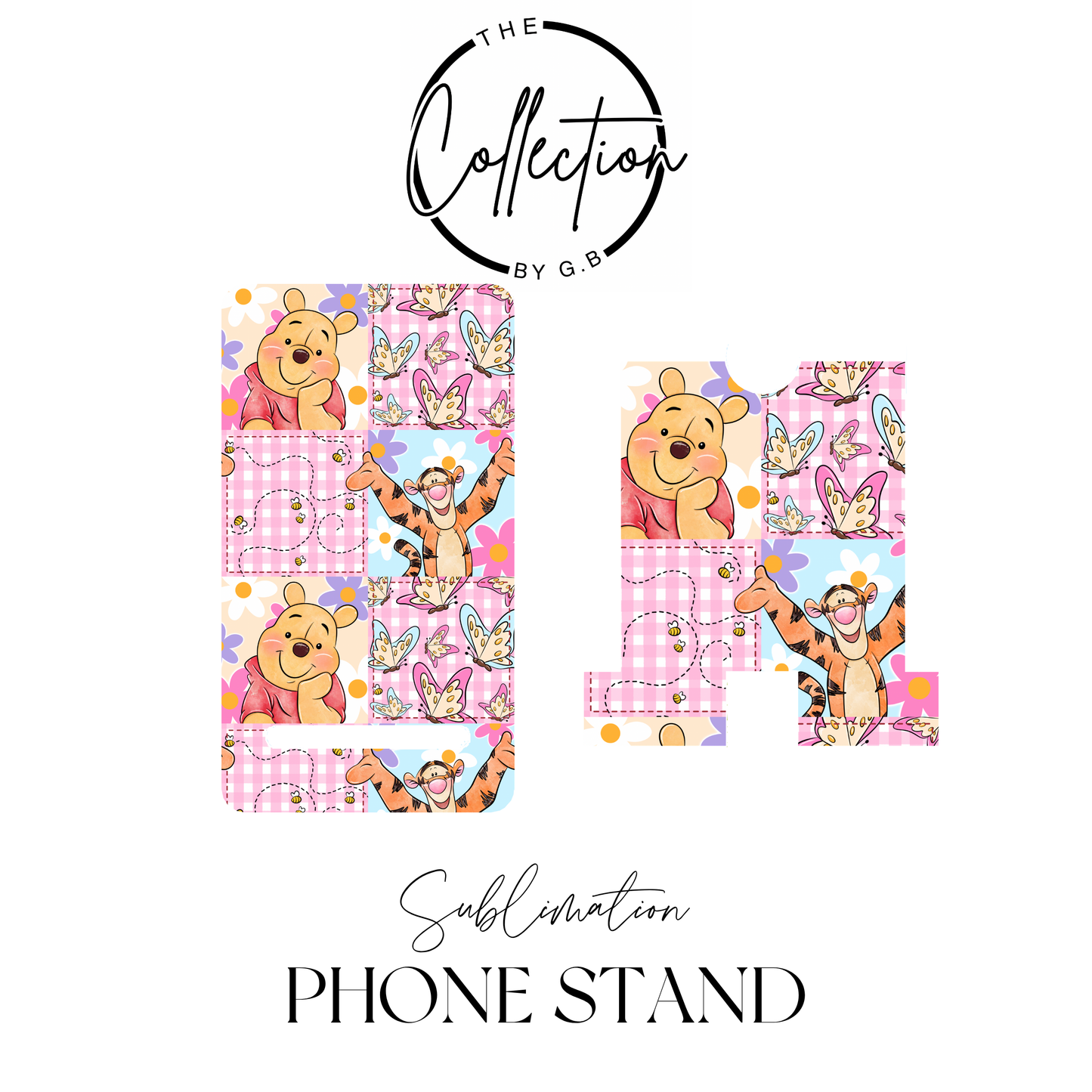 MDF Phone Stands | Sublimation Printed | Ready to Use | Design 73