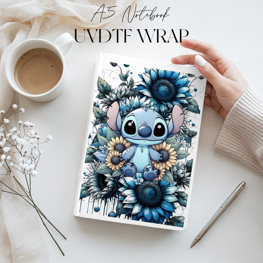 Premium A5 Notebook UVDTF Wraps | A5 Transfer | Design 35