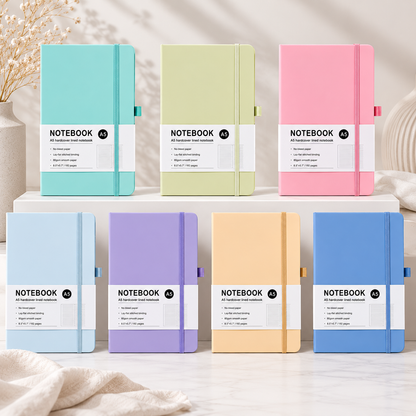 Premium A5 PU Leather Notebook | UV DTF Ready | Customisable Hardcover Journal