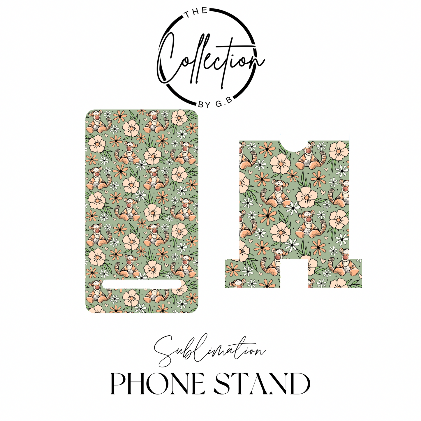 MDF Phone Stands | Sublimation Printed | Ready to Use | Design 82