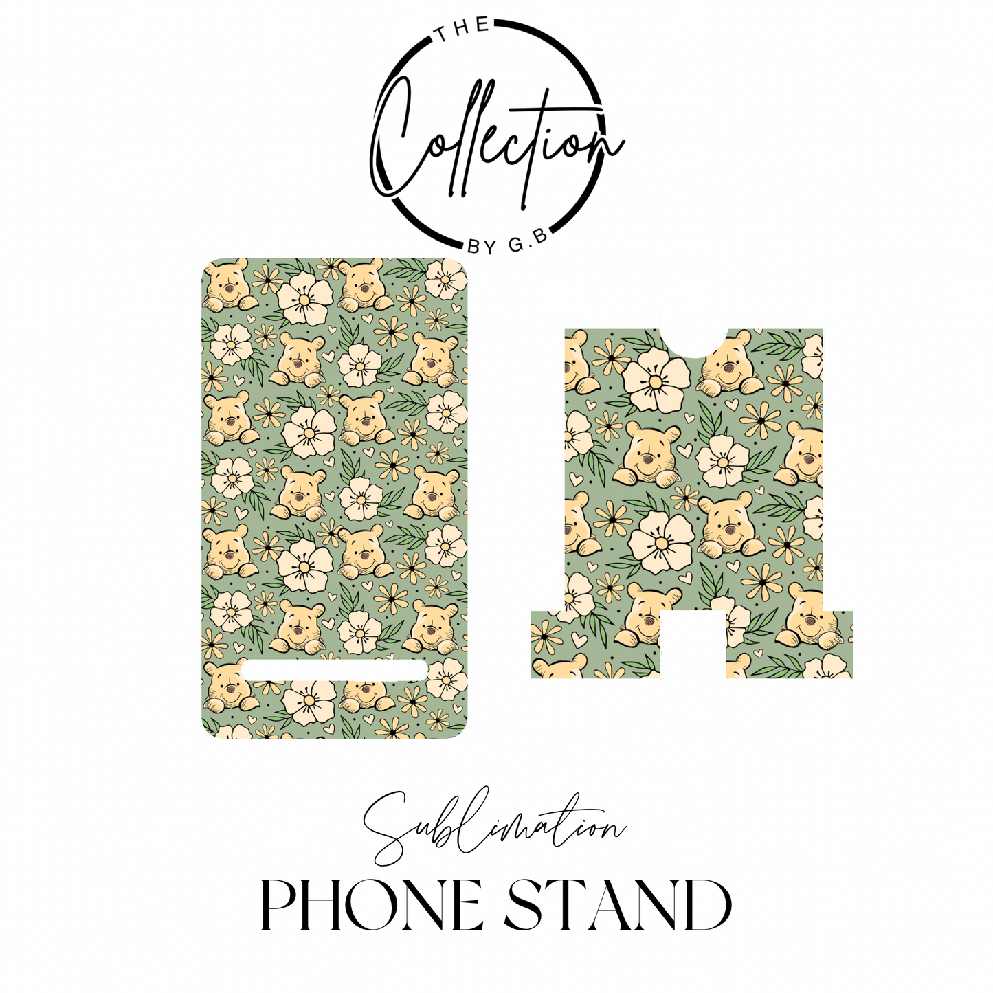 MDF Phone Stands | Sublimation Printed | Ready to Use | Design 79