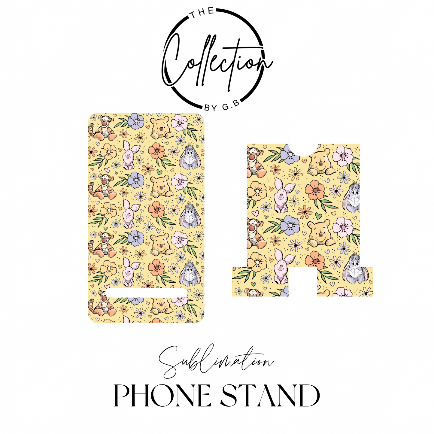 MDF Phone Stands | Sublimation Printed | Ready to Use | Design 77