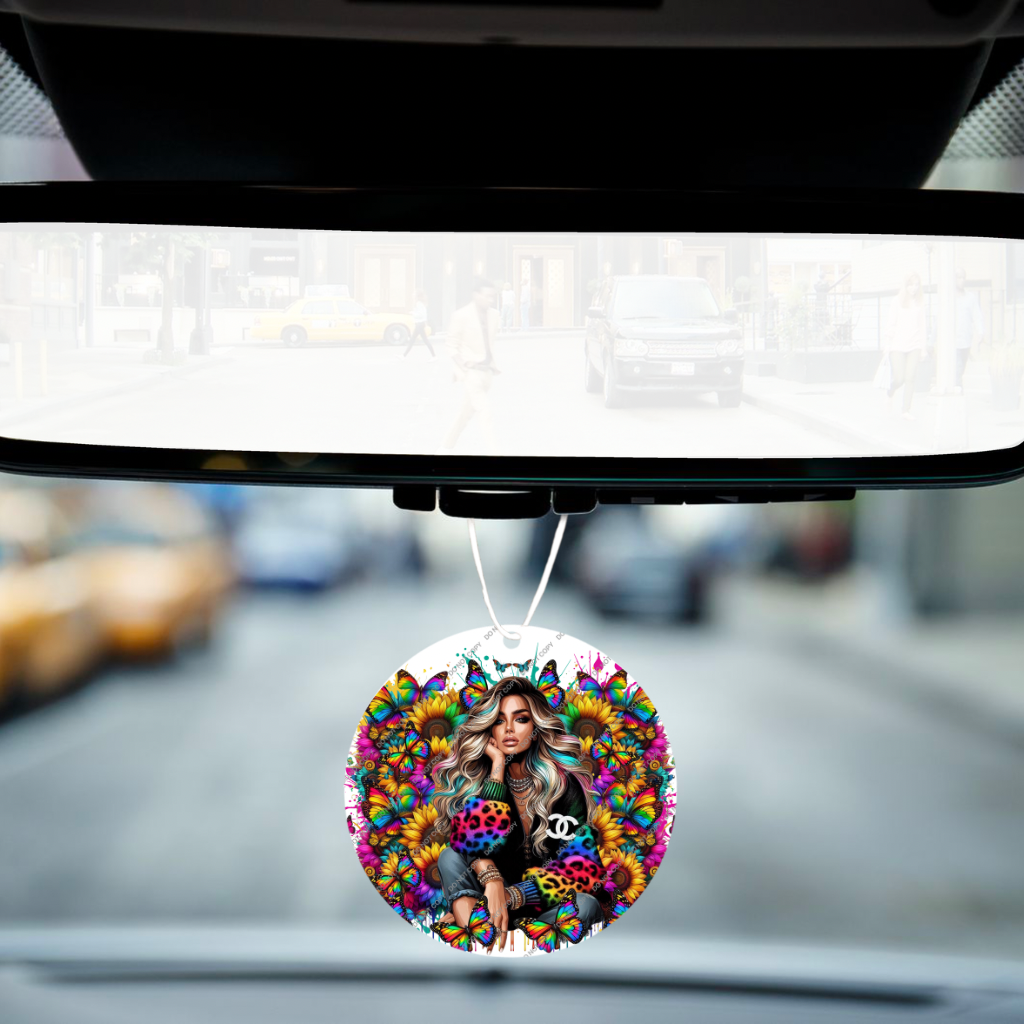 Handmade Car Freshie | Long Lasting Fragrance | Stylish Car Air Freshener | Design 13