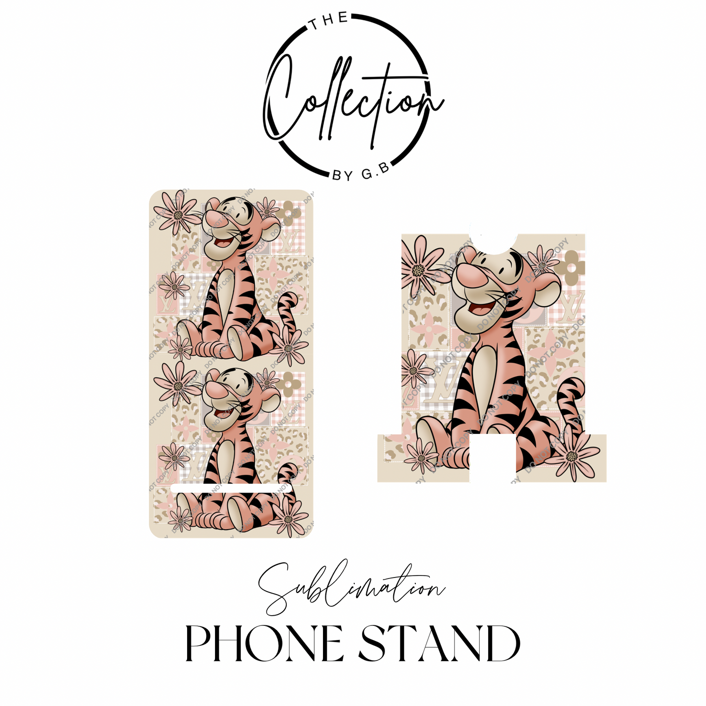 MDF Phone Stands | Sublimation Printed | Ready to Use | Design 85
