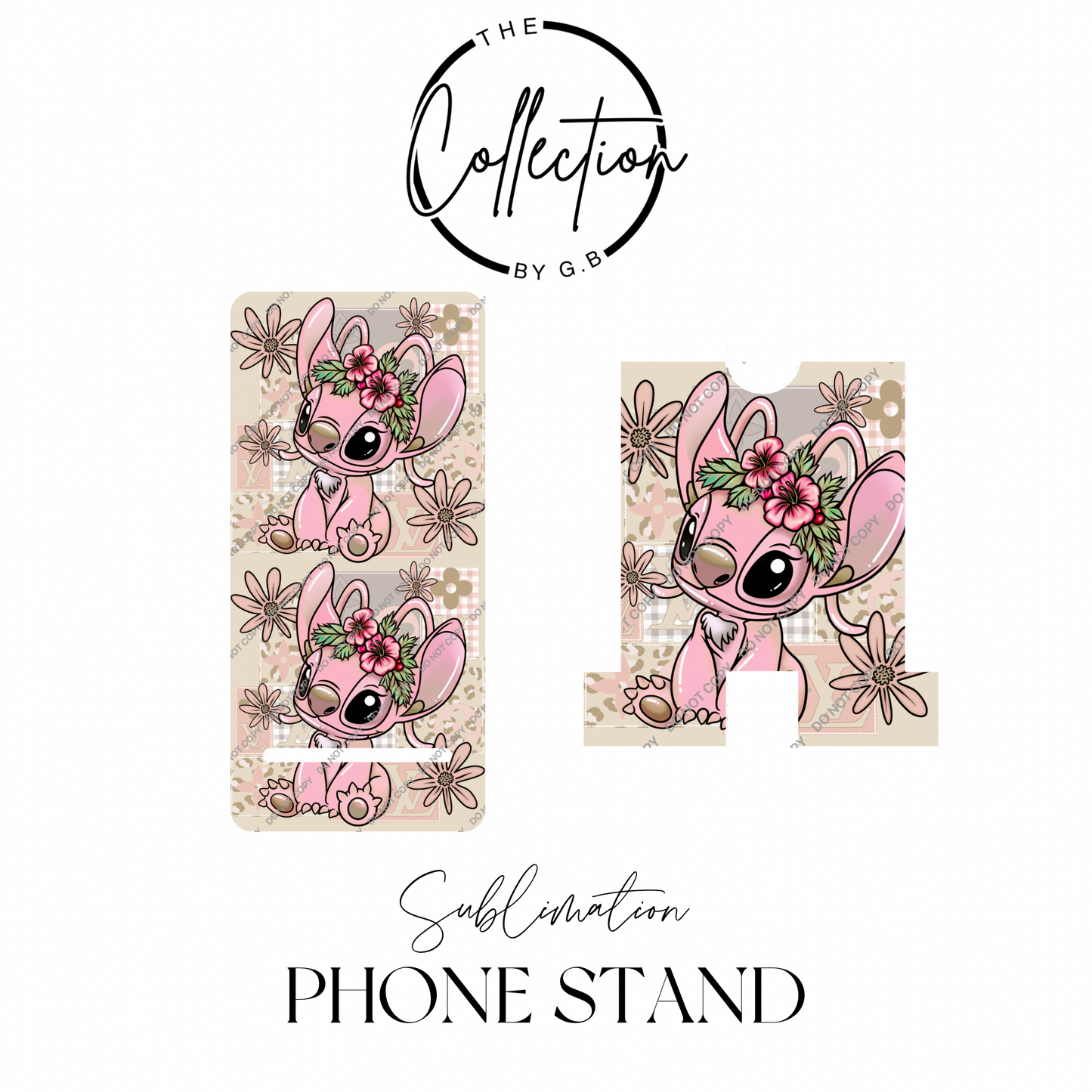 MDF Phone Stands | Sublimation Printed | Ready to Use | Design 89