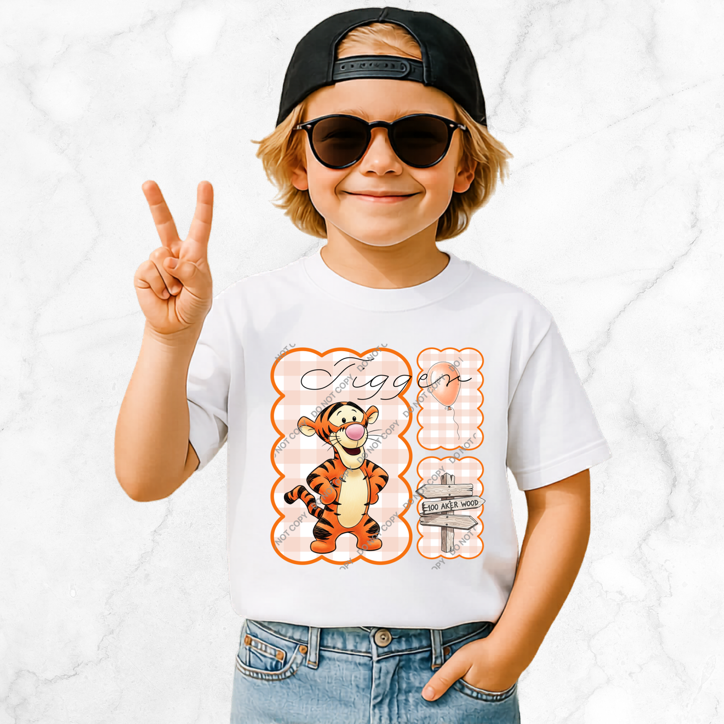 Kids DTF Heat Transfer Set | 20cm Transfer & 10cm Transfer | Design 3