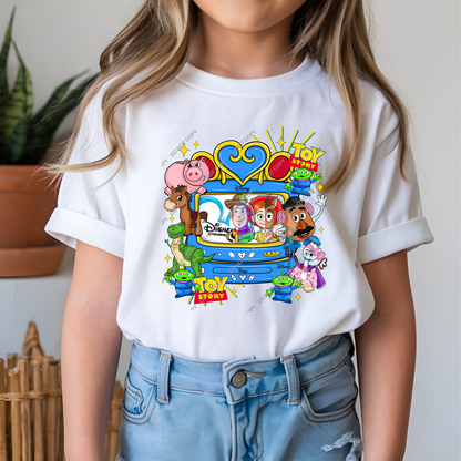 Kids DTF Heat Transfer Set | 20cm Transfer & 10cm Transfer | Design 2