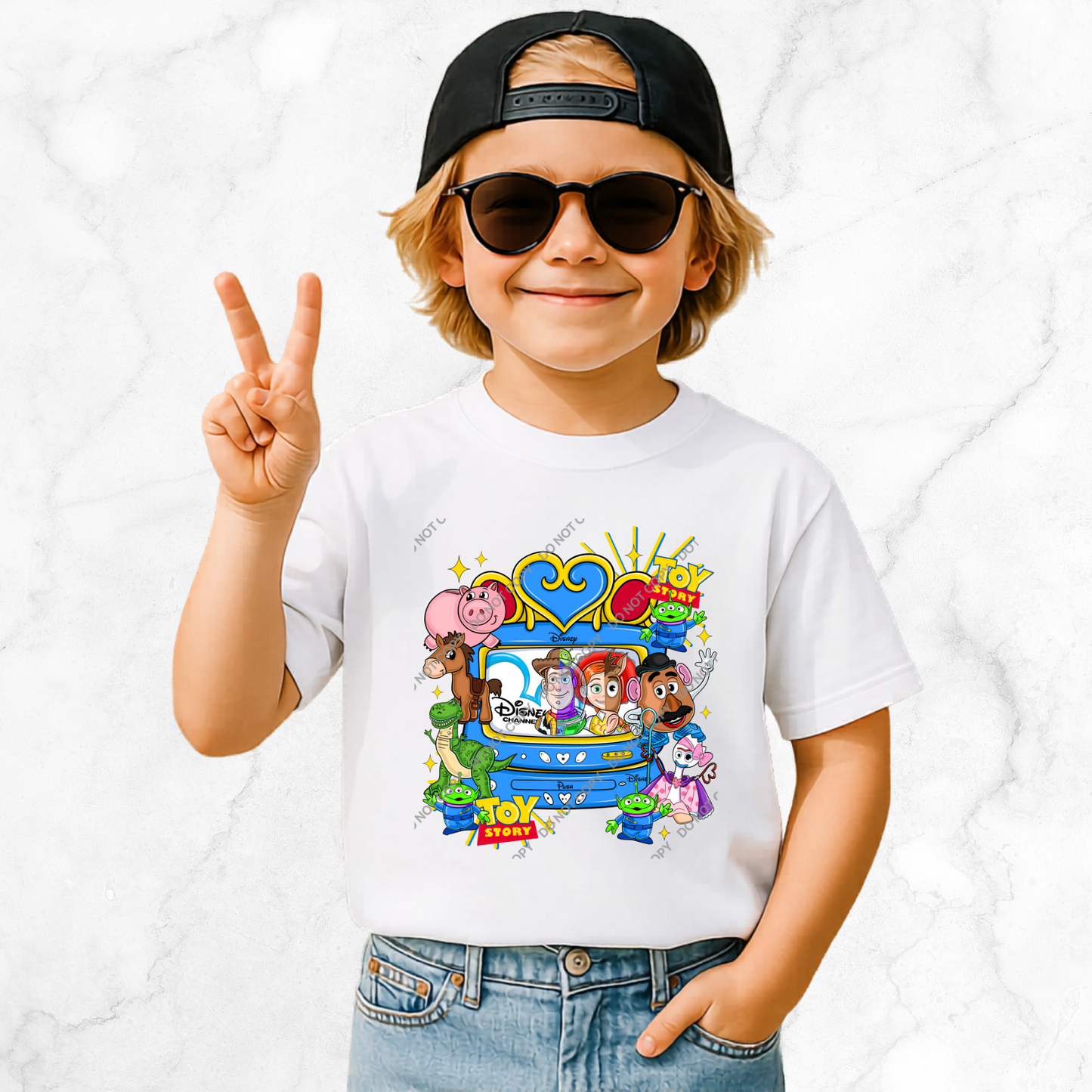 Kids DTF Heat Transfer Set | 20cm Transfer & 10cm Transfer | Design 2
