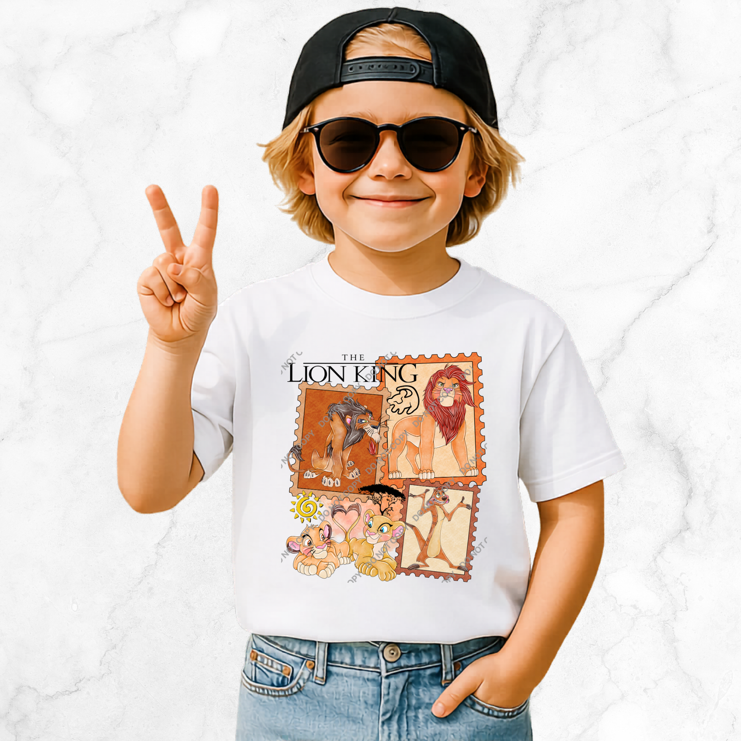 Kids DTF Heat Transfer Set | 20cm Transfer & 10cm Transfer | Design 11