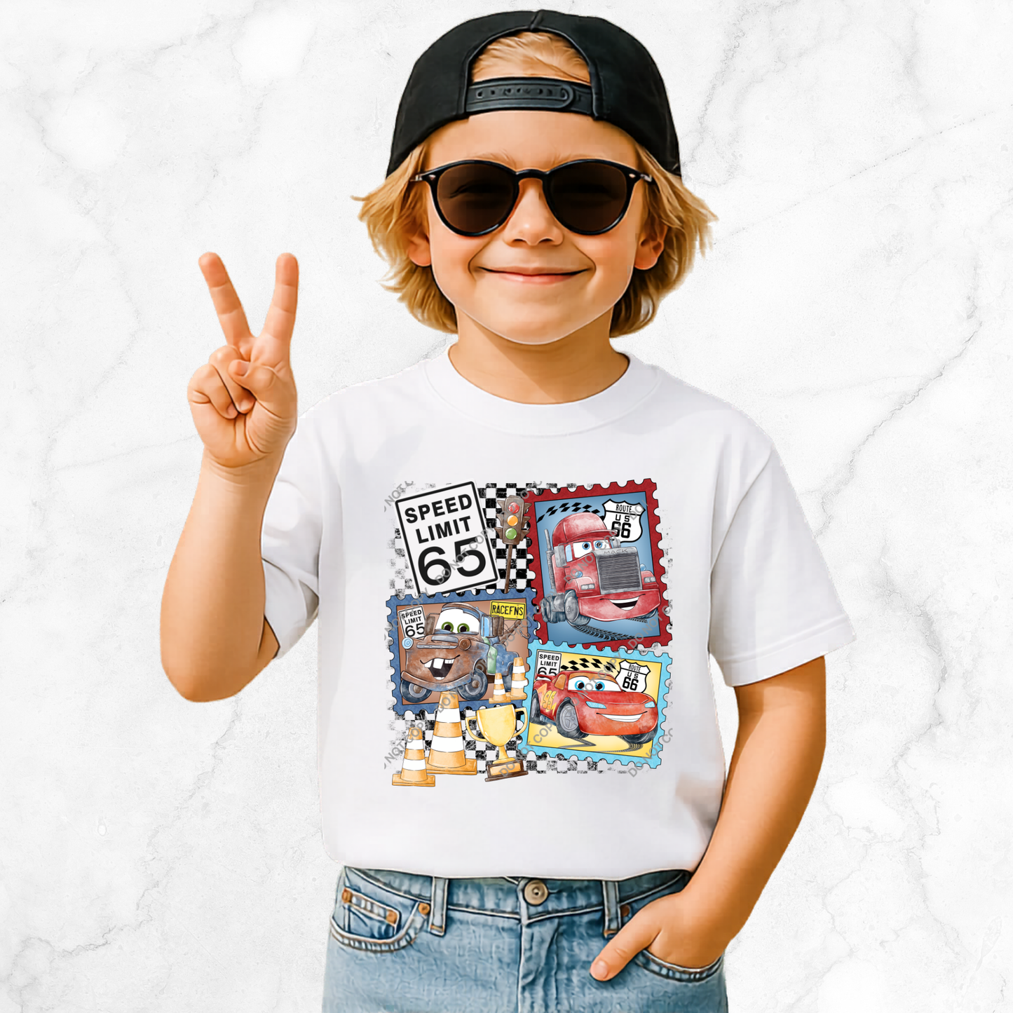 Kids DTF Heat Transfer Set | 20cm Transfer & 10cm Transfer | Design 10