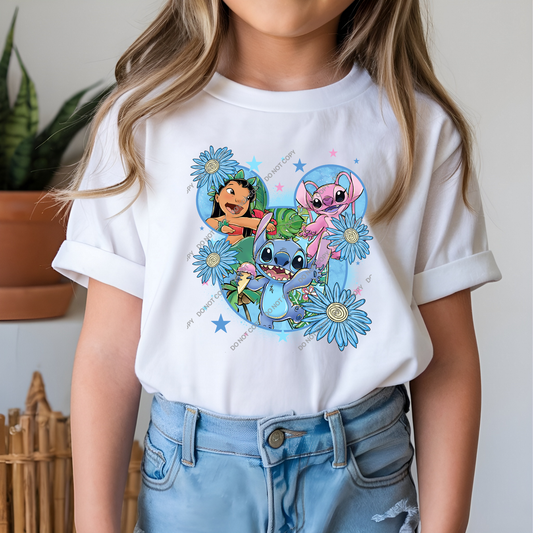 Kids DTF Heat Transfer Set | 20cm Transfer & 10cm Transfer | Design 12