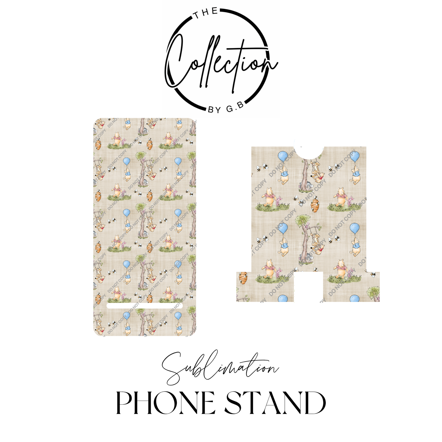 MDF Phone Stands | Sublimation Printed | Ready to Use | Design 96