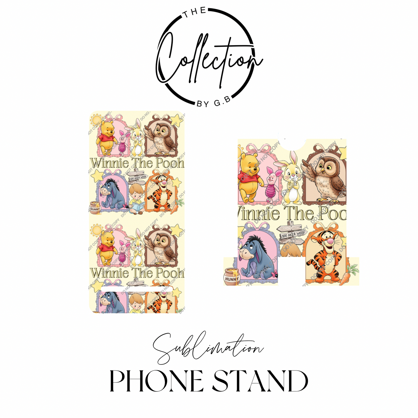 MDF Phone Stands | Sublimation Printed | Ready to Use | Design 99