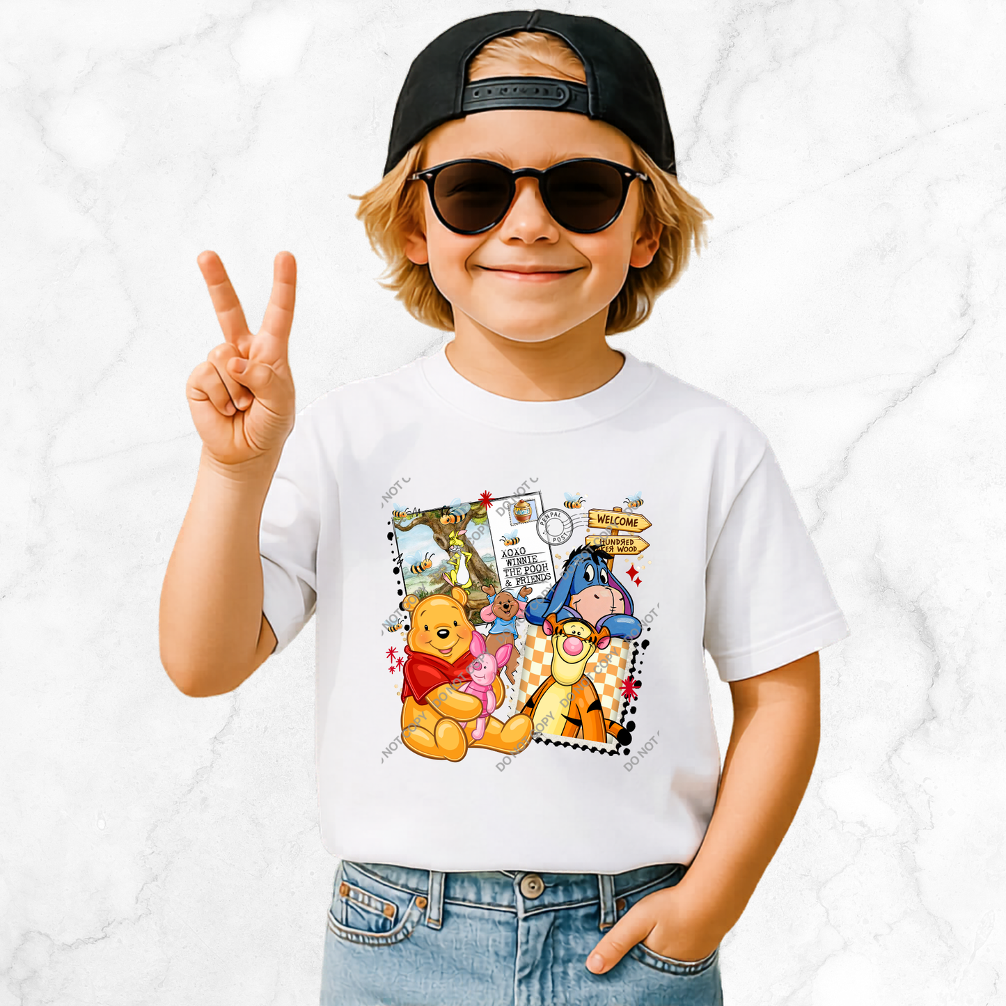 Kids DTF Heat Transfer Set | 20cm Transfer & 10cm Transfer | Design 57