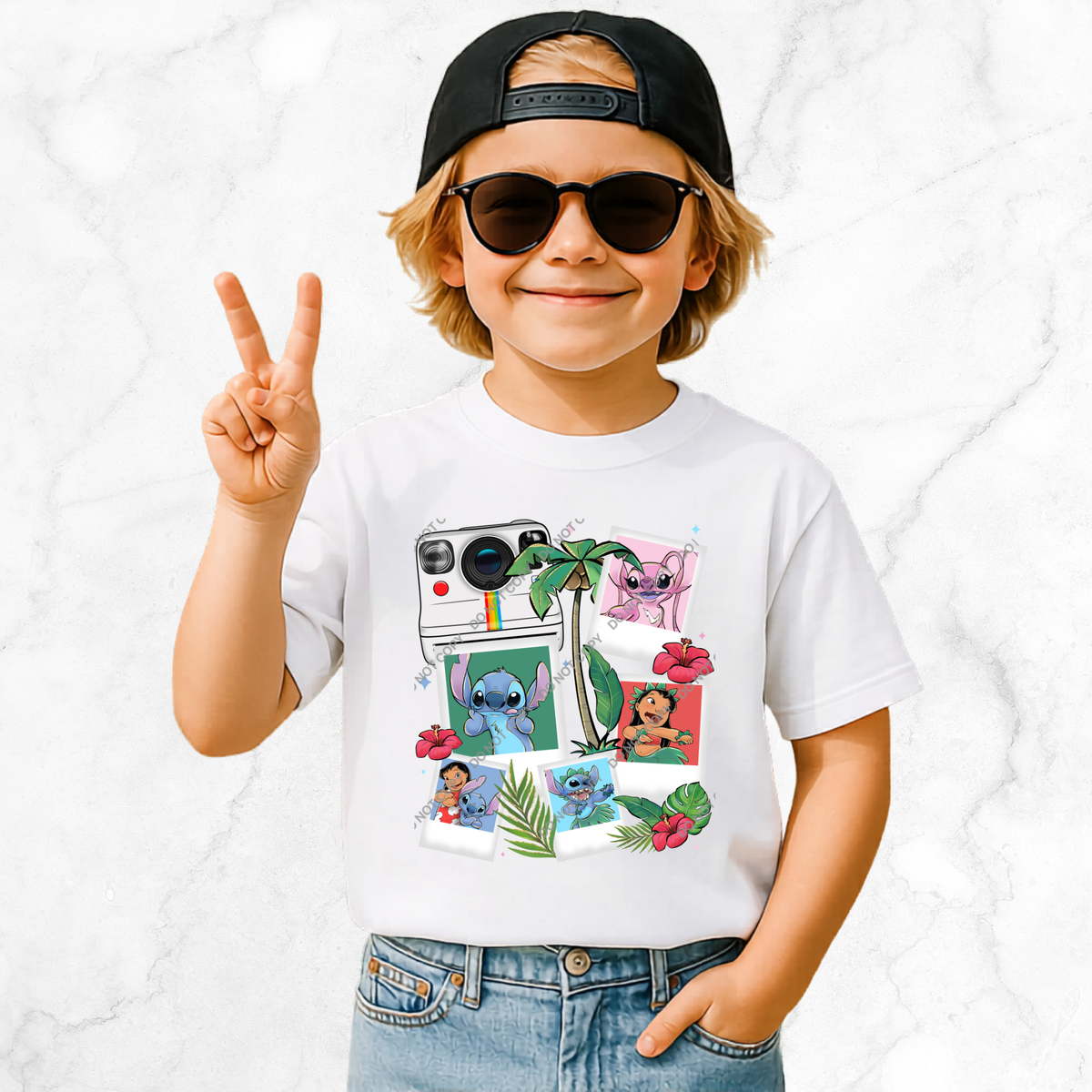 Kids DTF Heat Transfer Set | 20cm Transfer & 10cm Transfer | Design 84