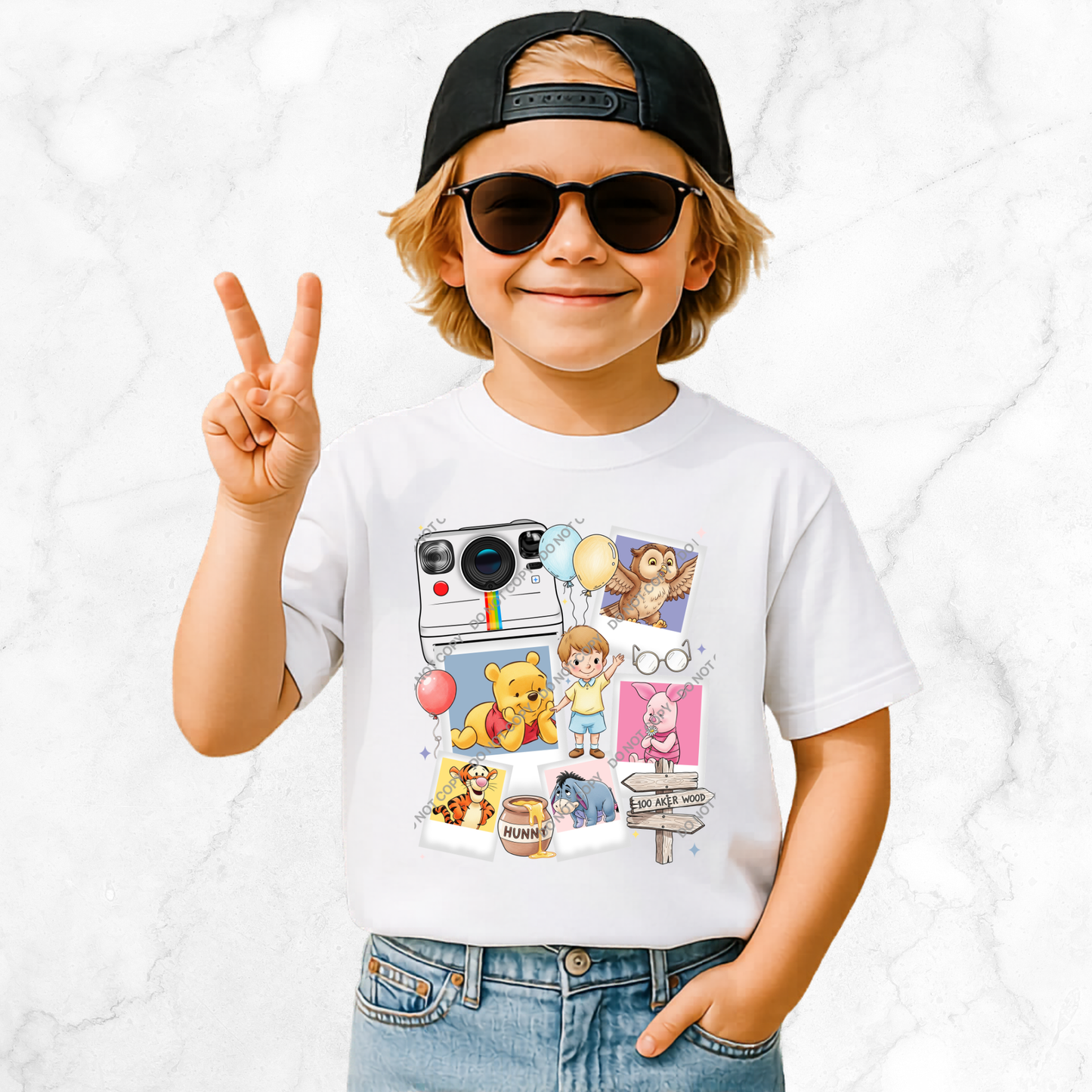 Kids DTF Heat Transfer Set | 20cm Transfer & 10cm Transfer | Design 52