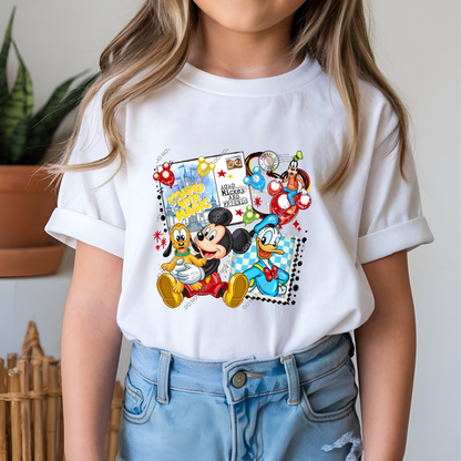 Kids DTF Heat Transfer Set | 20cm Transfer & 10cm Transfer | Design 53
