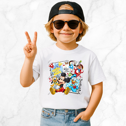 Kids DTF Heat Transfer Set | 20cm Transfer & 10cm Transfer | Design 53
