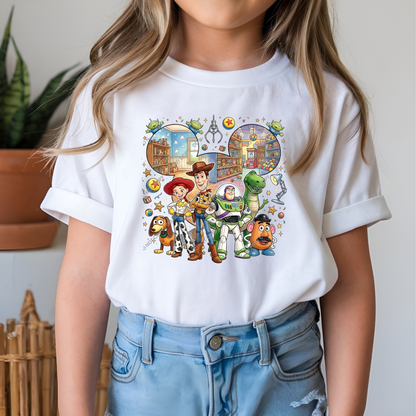 Kids DTF Heat Transfer Set | 20cm Transfer & 10cm Transfer | Design 90