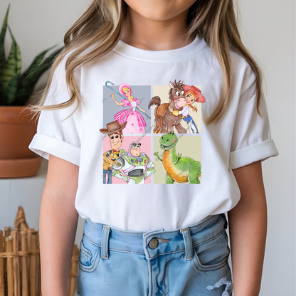 Kids DTF Heat Transfer Set | 20cm Transfer & 10cm Transfer | Design 89