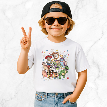 Kids DTF Heat Transfer Set | 20cm Transfer & 10cm Transfer | Design 86