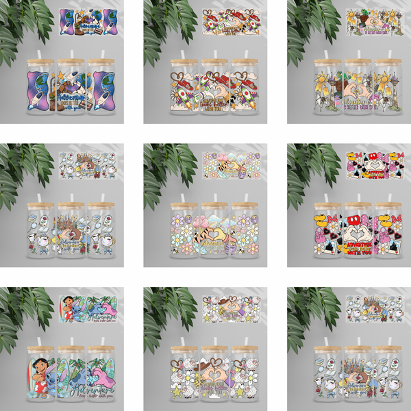 UVDTF Wrap - Better Together Double Sided | 16oz Tumbler Transfer