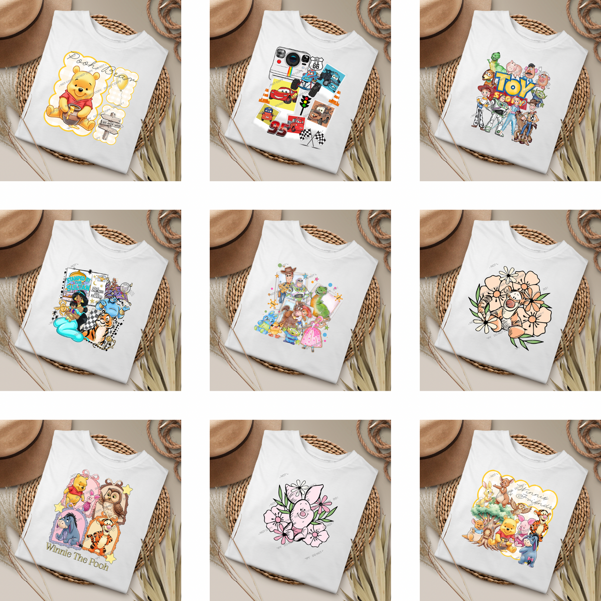 Kids DTF Heat Transfer Set | 20cm Transfer & 10cm Transfer