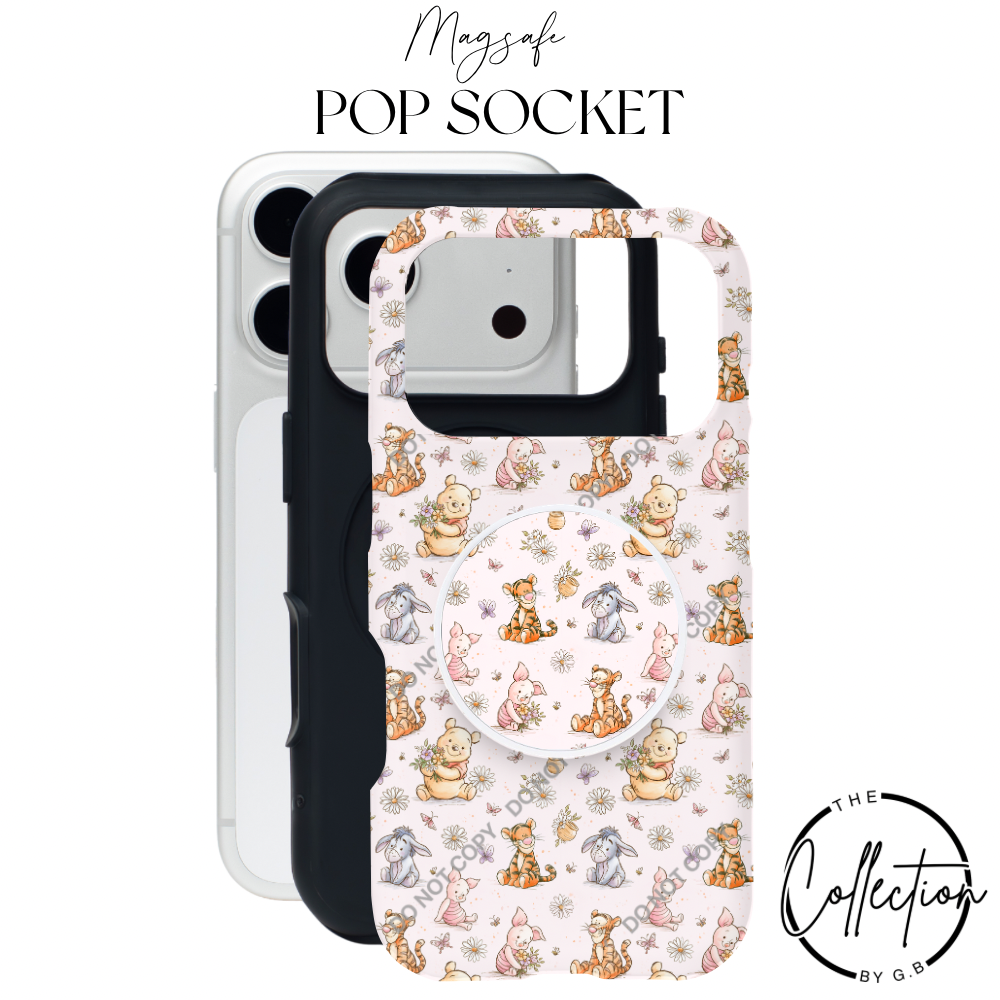 MagSafe Pop Socket – Magnetic Phone Grip | Compatible with MagSafe Phone Models
