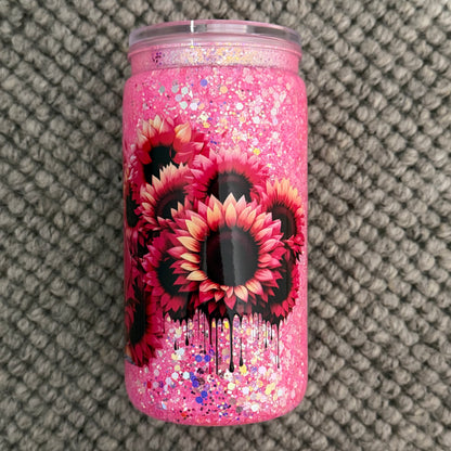 16oz Acrylic Snow Globe Tumbler | tattoo barbie