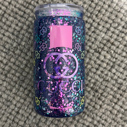 16oz Acrylic Snow Globe Tumbler | GG Designer