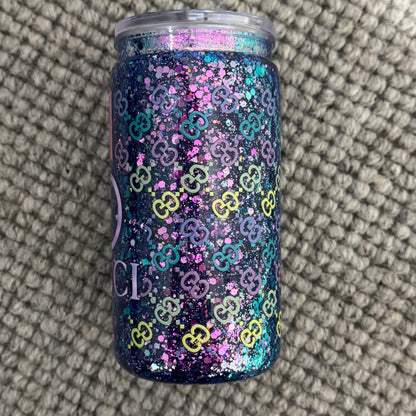 16oz Acrylic Snow Globe Tumbler | GG Designer