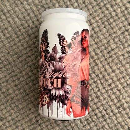 16oz Stainless Steel Tumbler | Insulated Drinkware | Bougie B