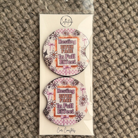 Car Coaster Set (resting b face)
