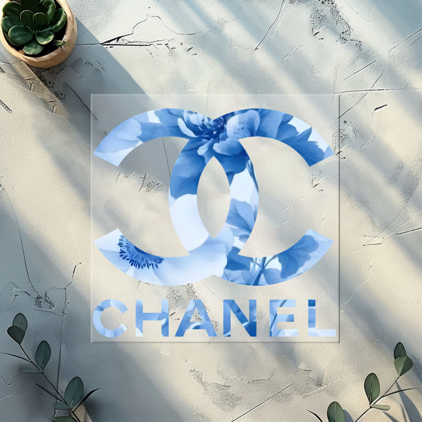 DTF plus pocket print (blue Designer)