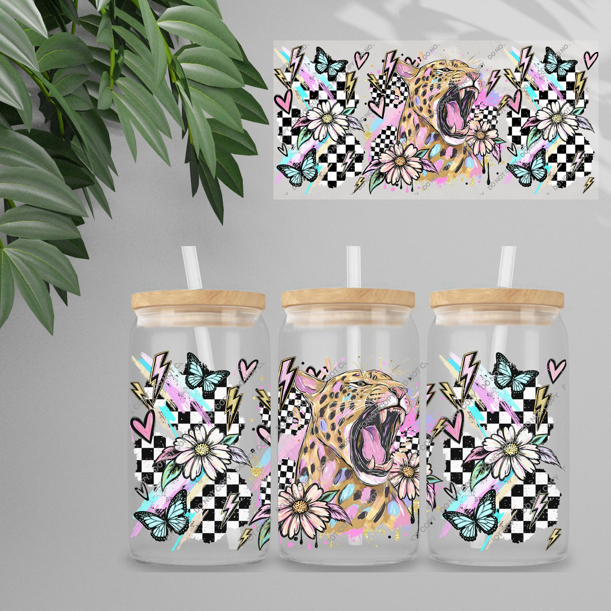 Butterfly Checkered