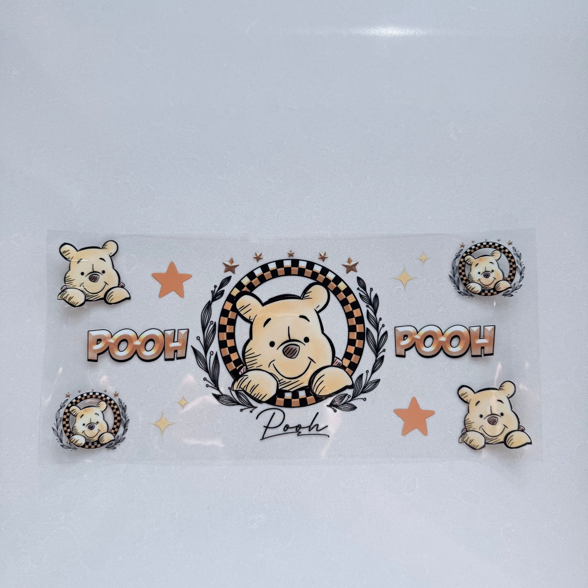 Pooh Text Bow