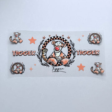 Tigger Text Wreath