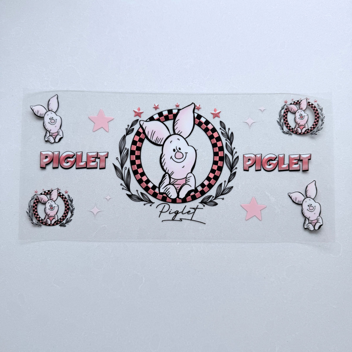 Piglet Text Wreath