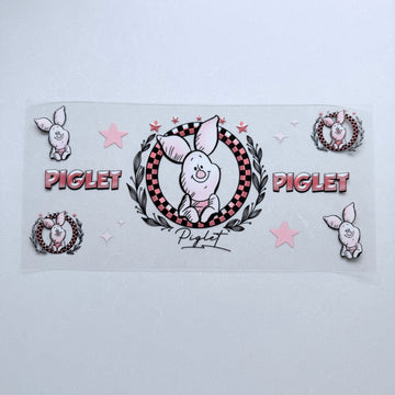 Piglet Text Wreath