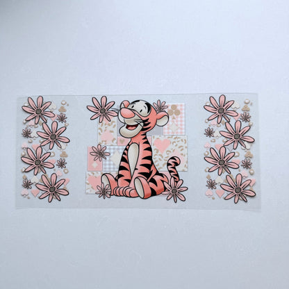 Tigger Floral Pink