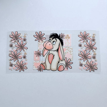 Eeyore Floral Pink Sitting