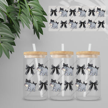 Piglet Bows Black