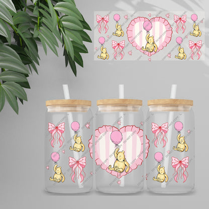 Piglet Pink Heart 3