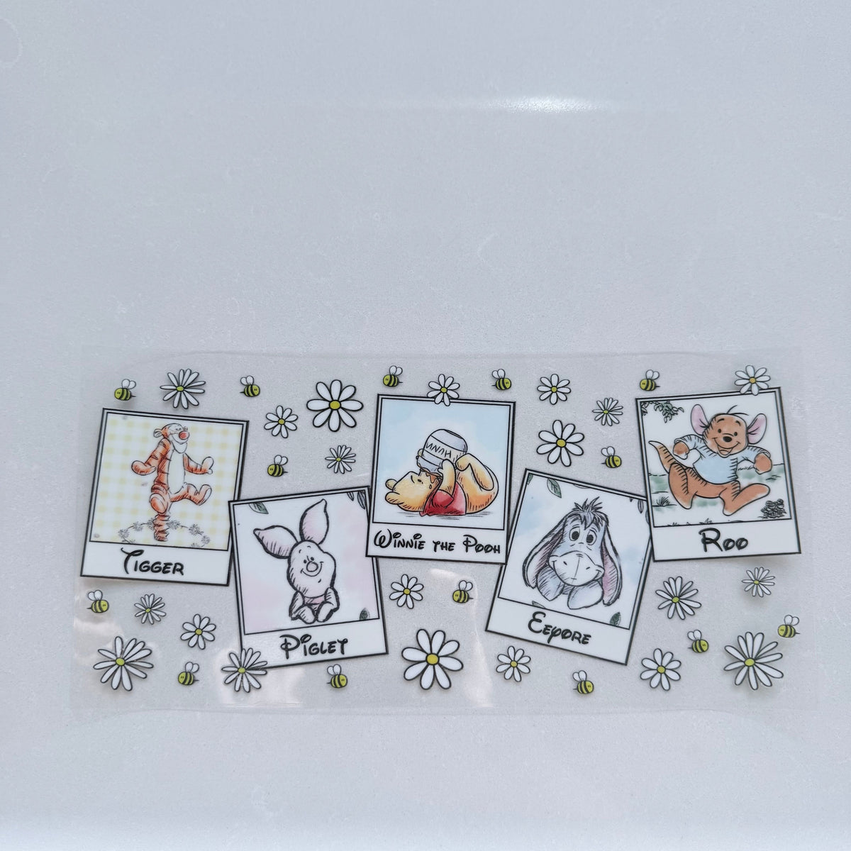 Pooh Friends Vintage Frame