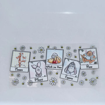 Pooh Friends Vintage Frame
