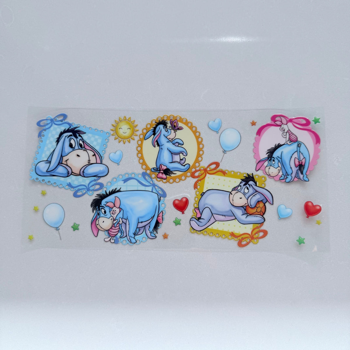 Eeyore Hearts Busy Blue